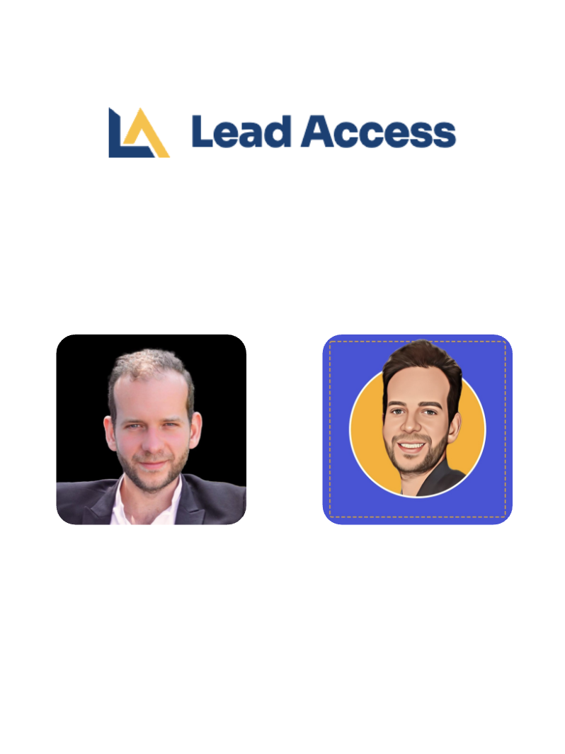 Lead Access : logo et fondateurs